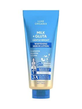 Luxe Organix Milk + Gluta Whitening Serum Lotion 350ml